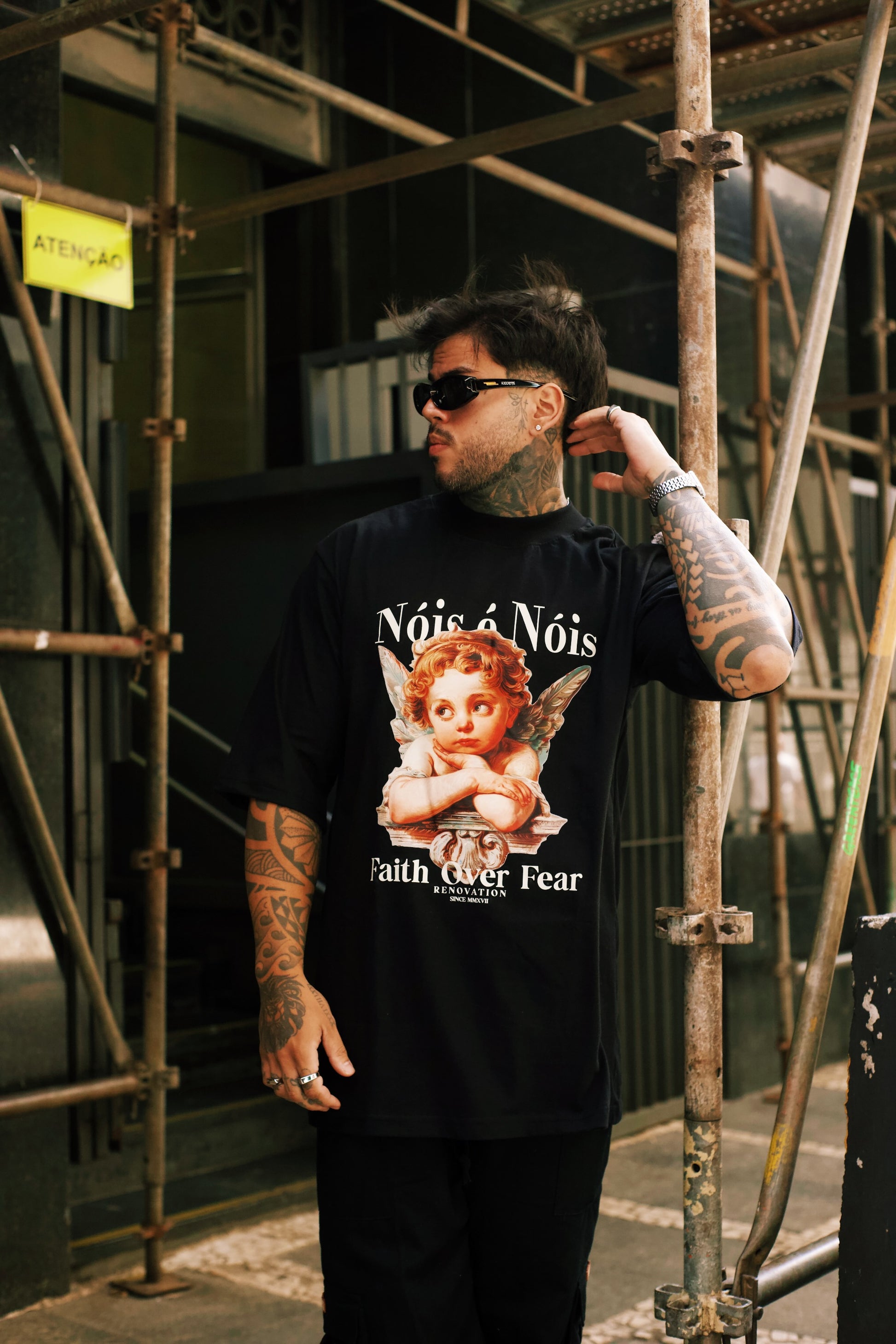 Camisetas Oversized Angel Faith