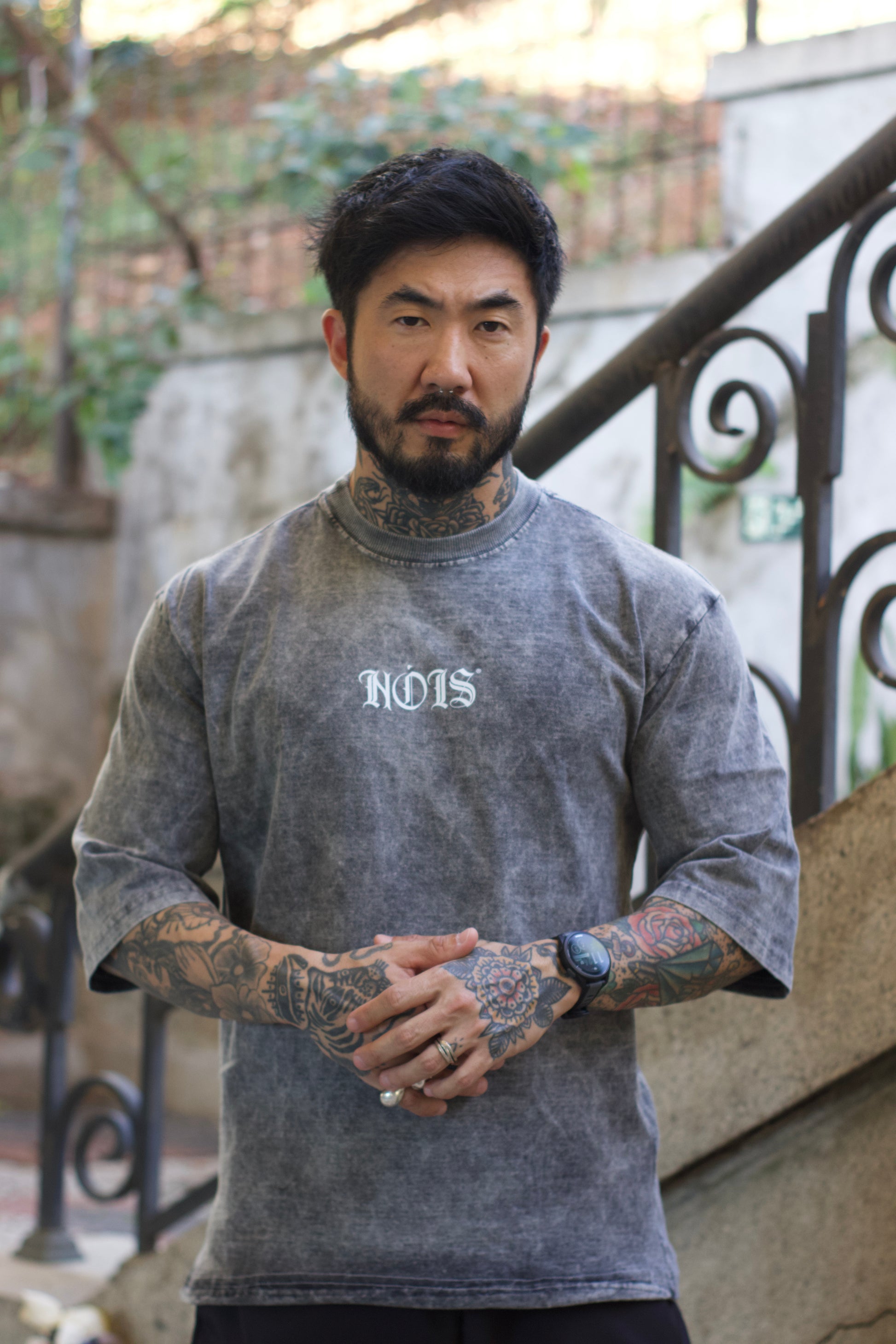 Camiseta Oversized - Gray
