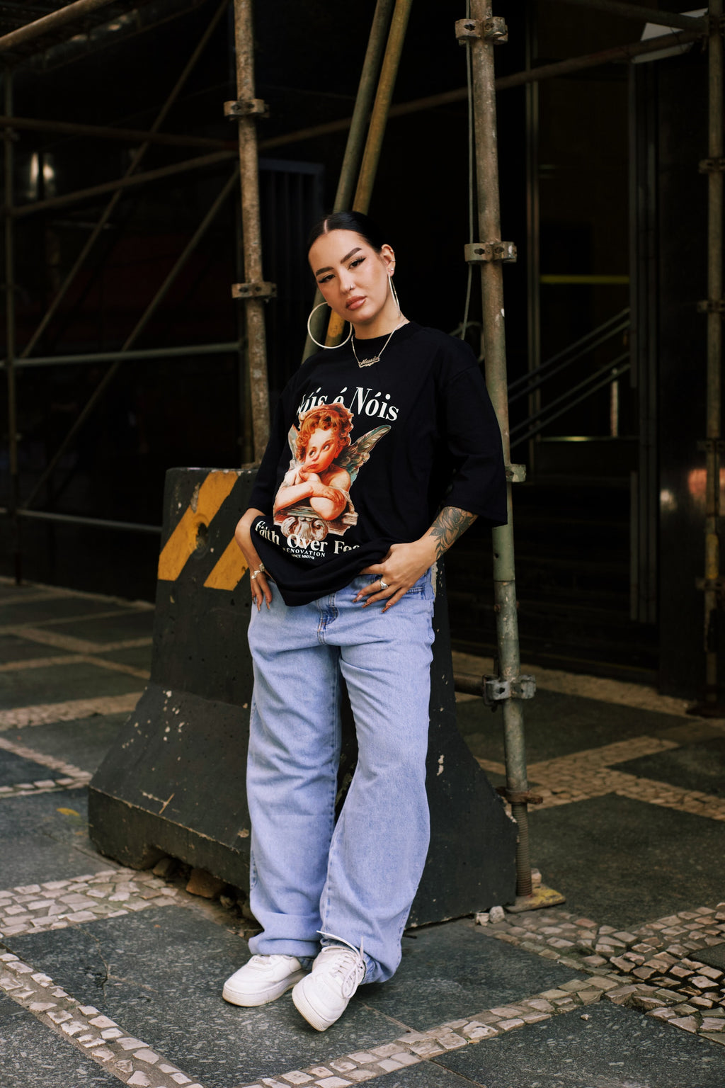 Camisetas Oversized Angel Faith