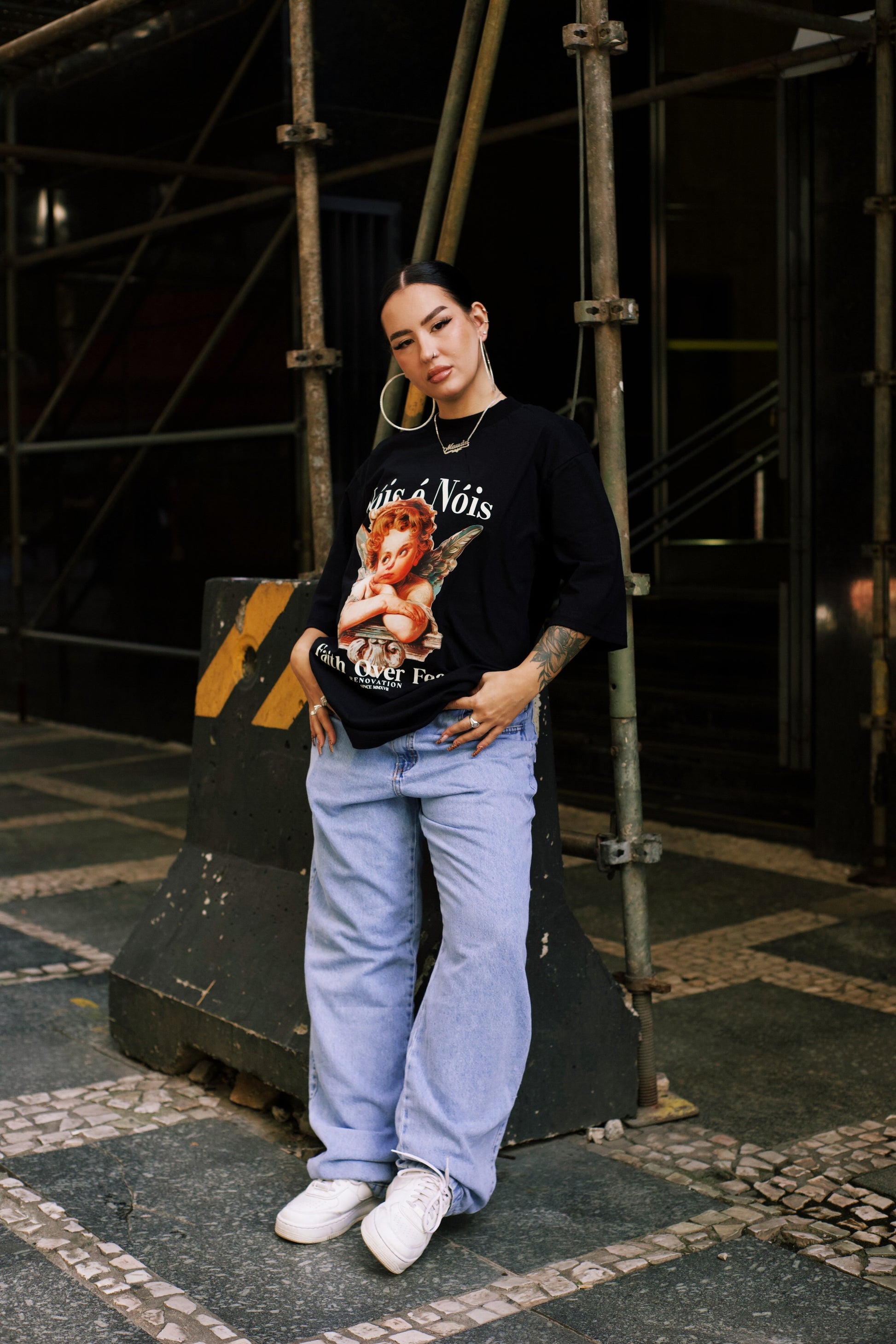 Camisetas Oversized Angel Faith