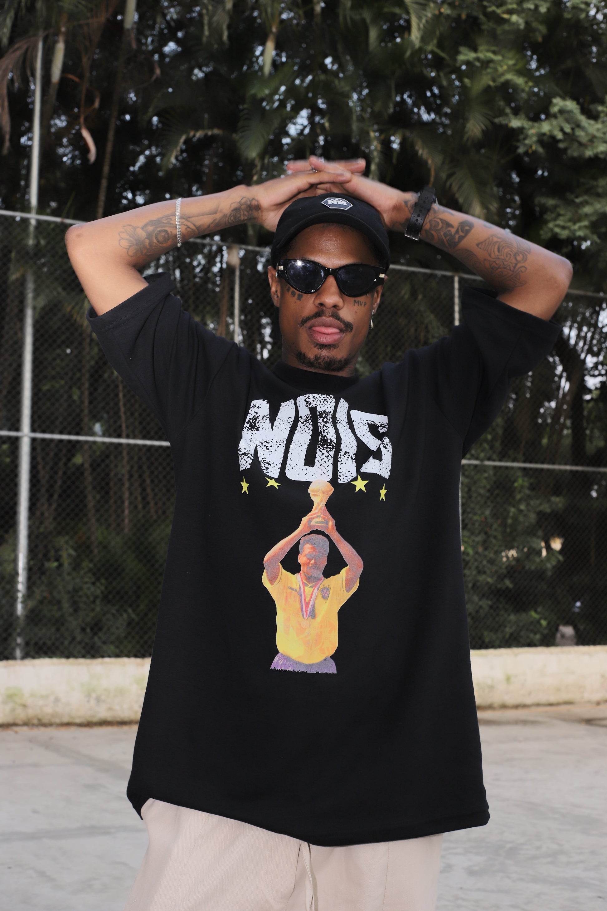 Camiseta Oversized Romário