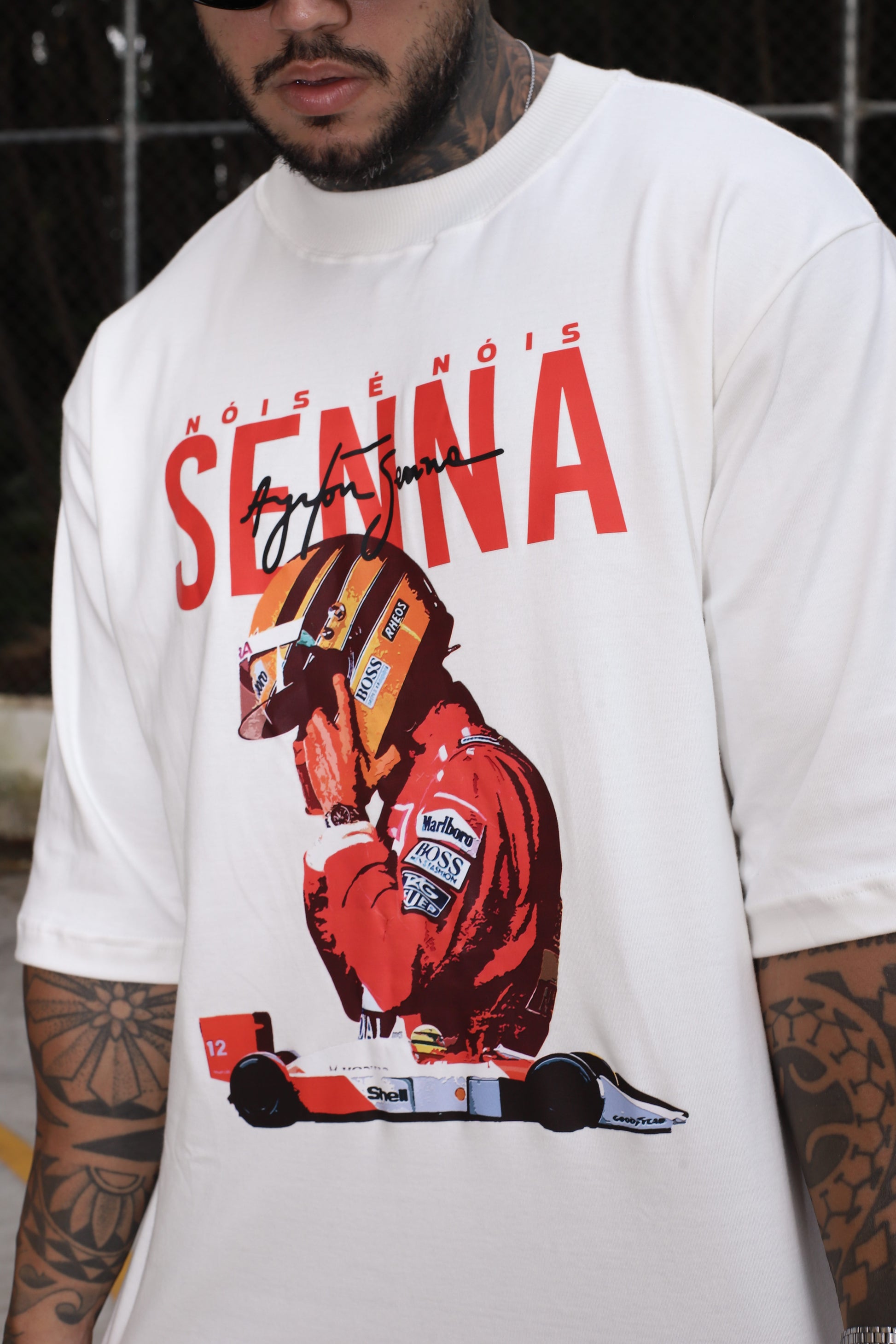 Camiseta Oversized Senna