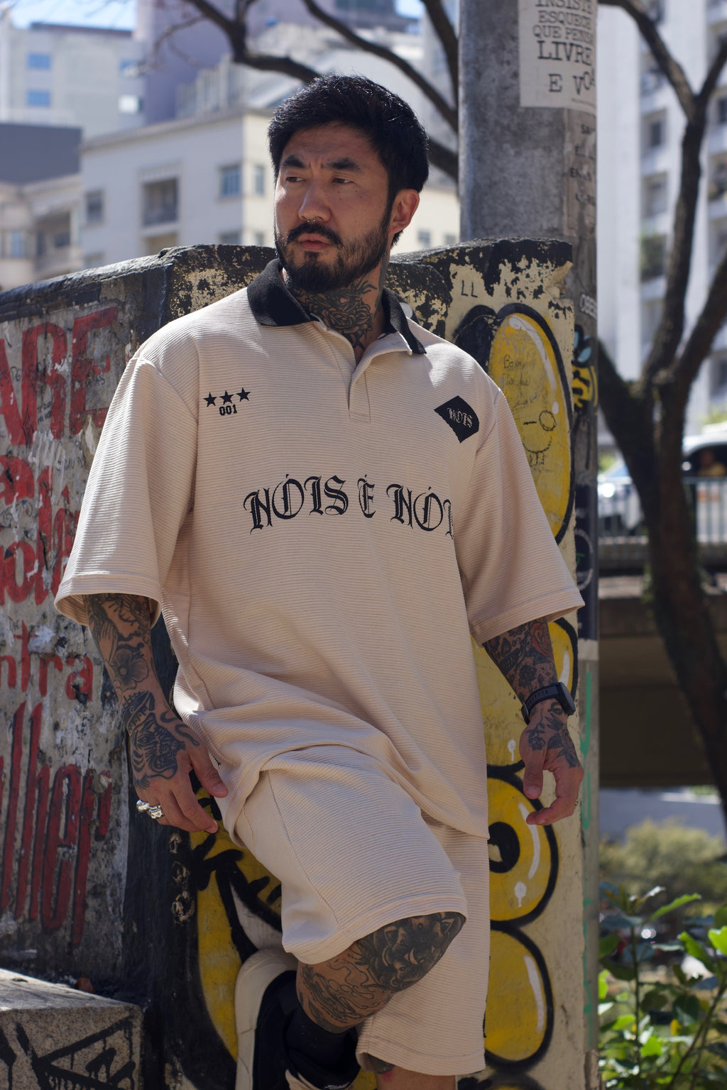 Conjunto Oversized Polo - Raiz