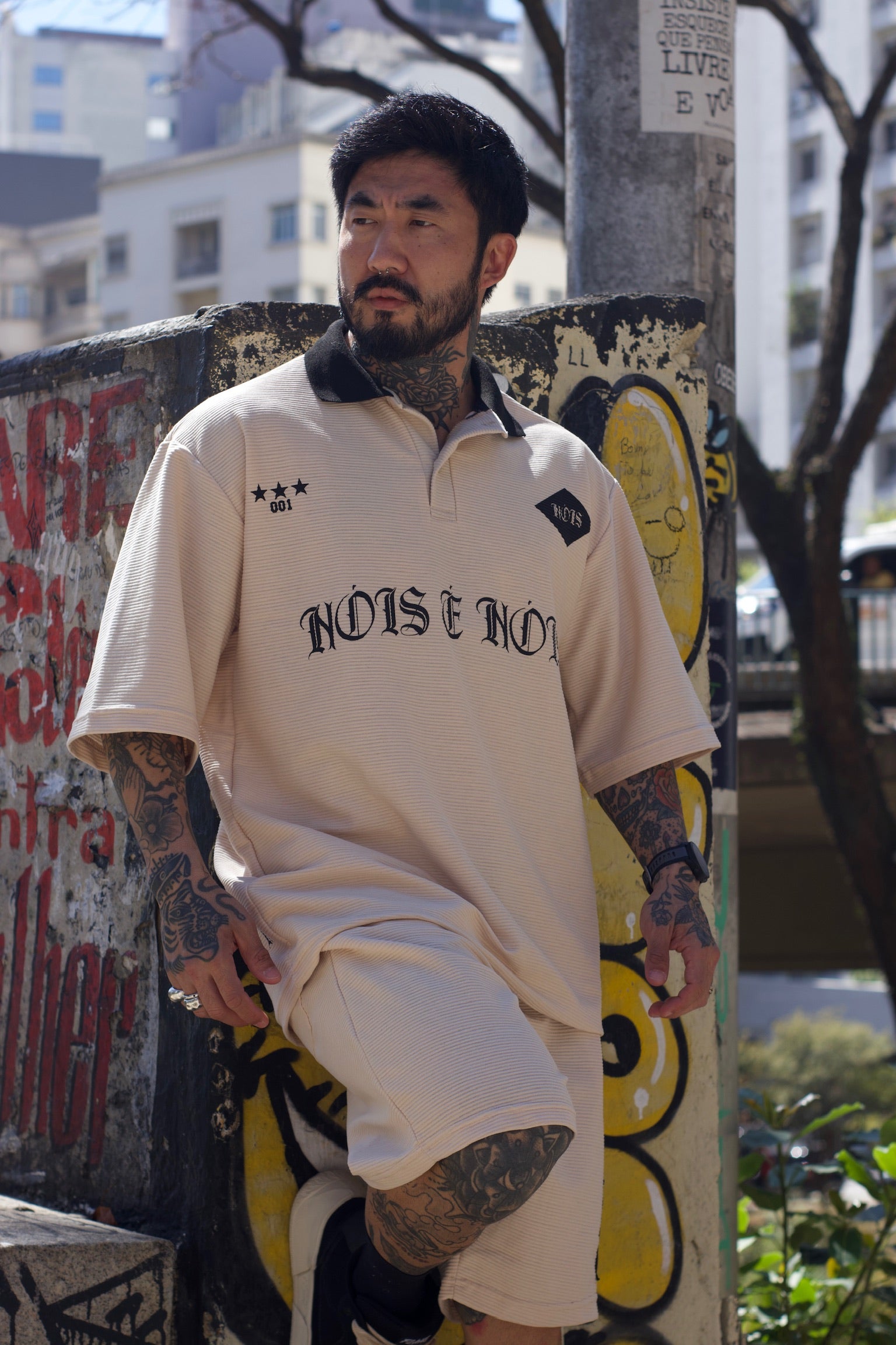 Conjunto Oversized Polo - Raiz