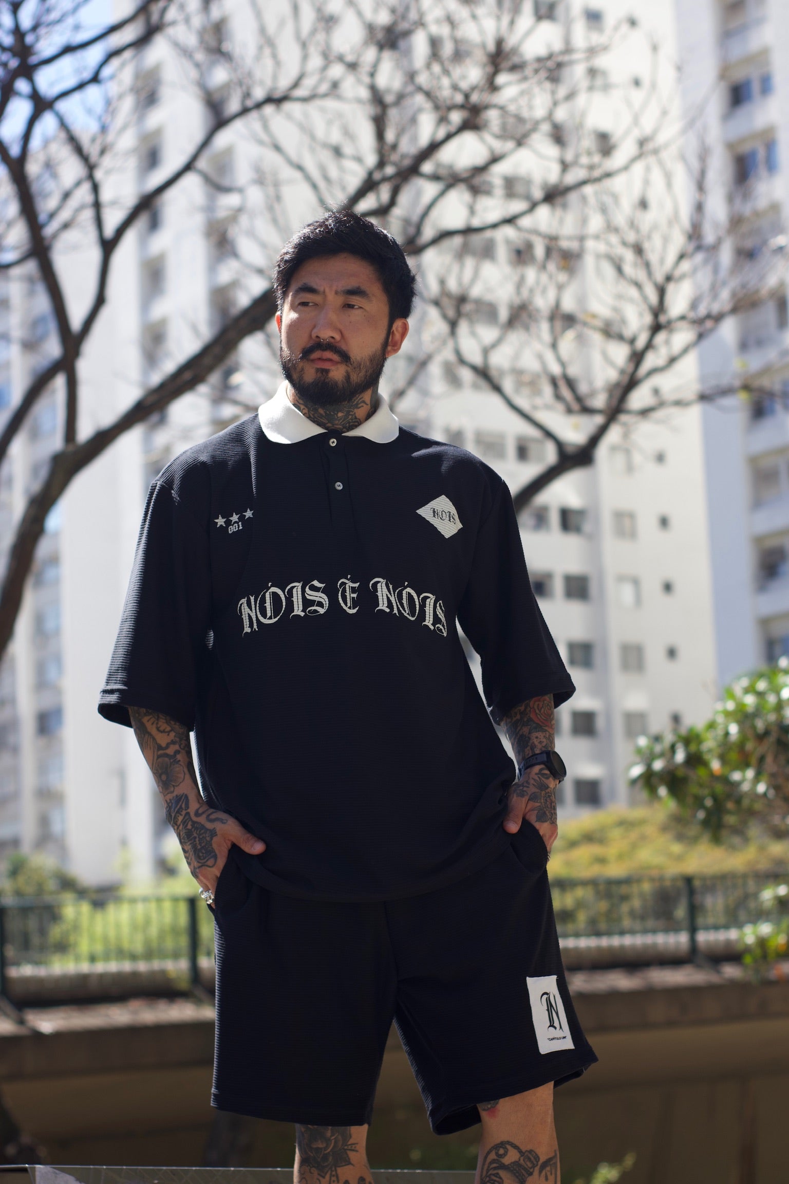 Conjunto Oversized Polo - Raiz