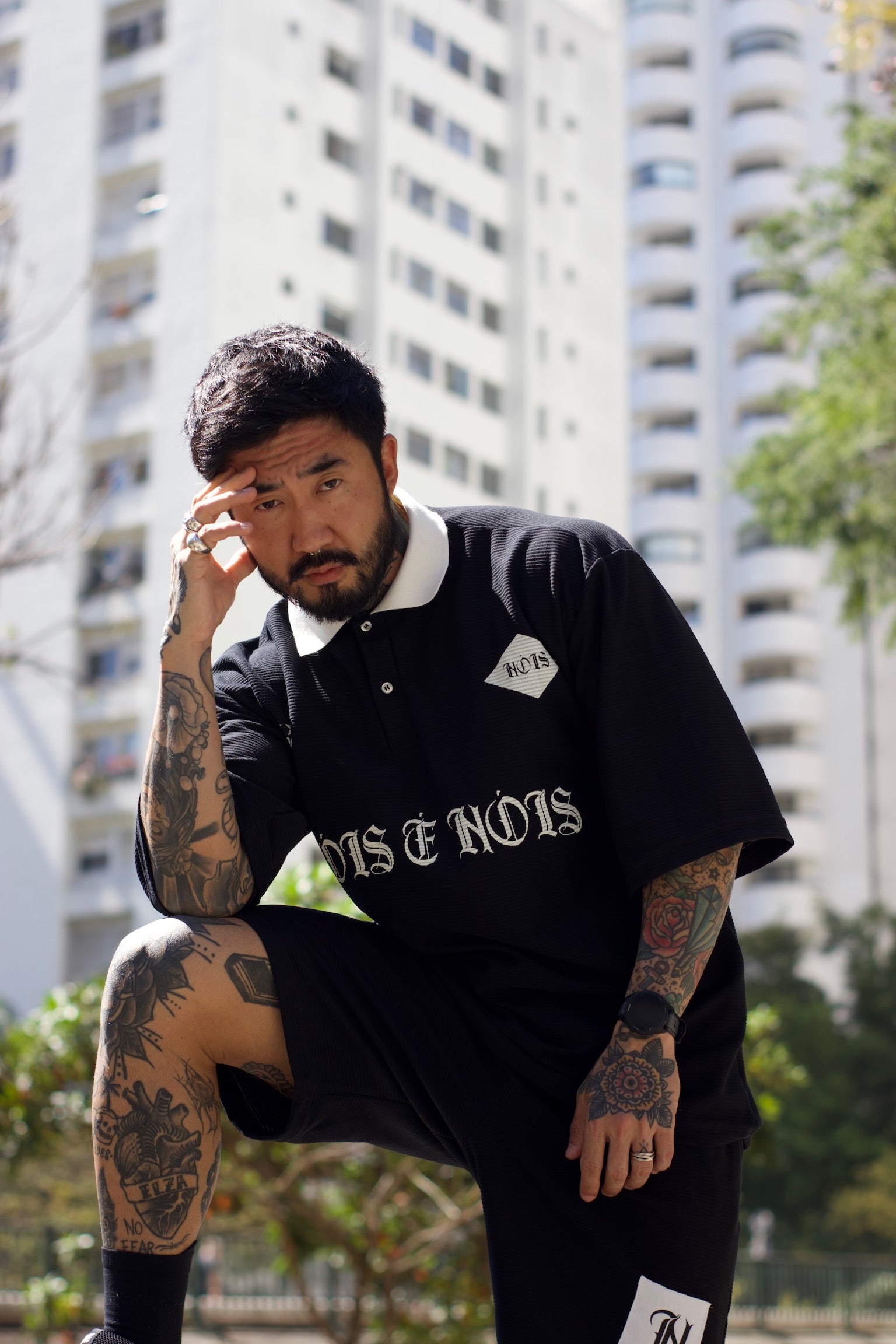 Conjunto Oversized Polo - Raiz