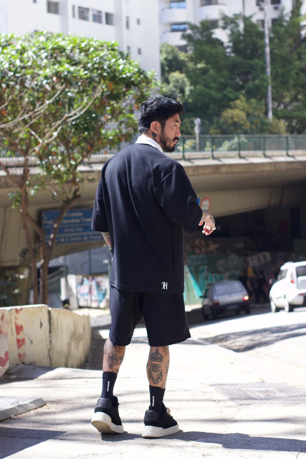 Conjunto Oversized Polo - Raiz
