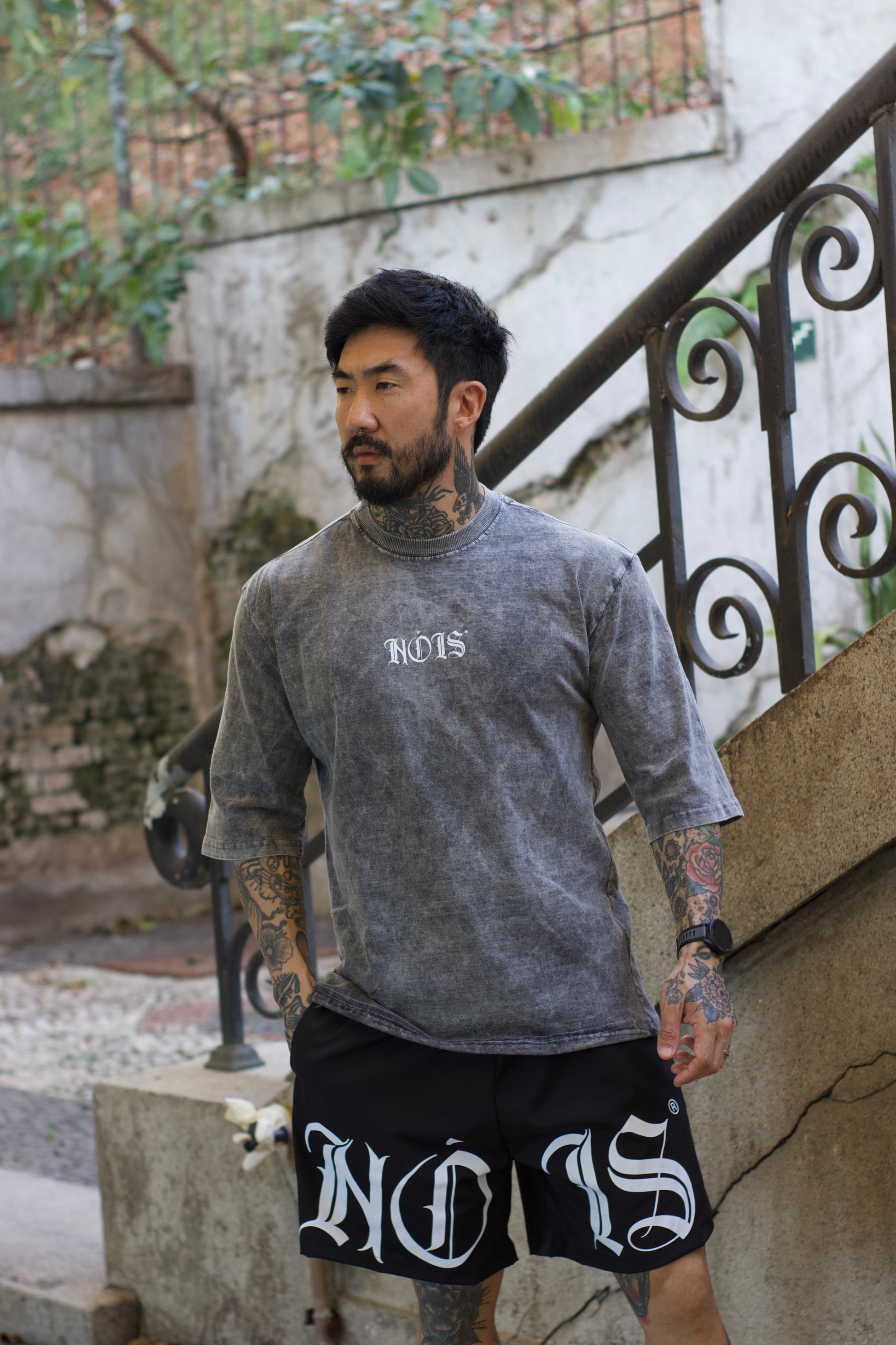 Camiseta Oversized - Gray