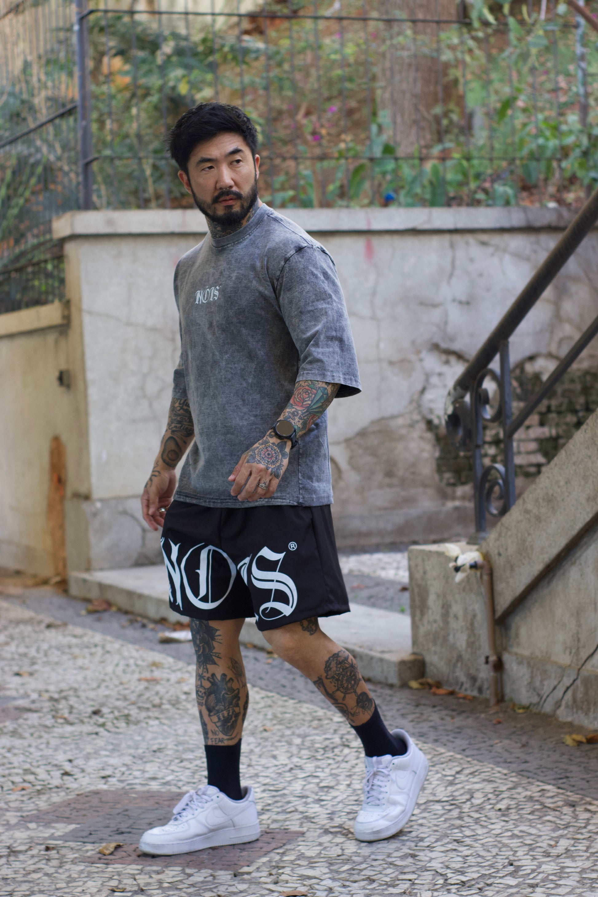 Camiseta Oversized - Gray