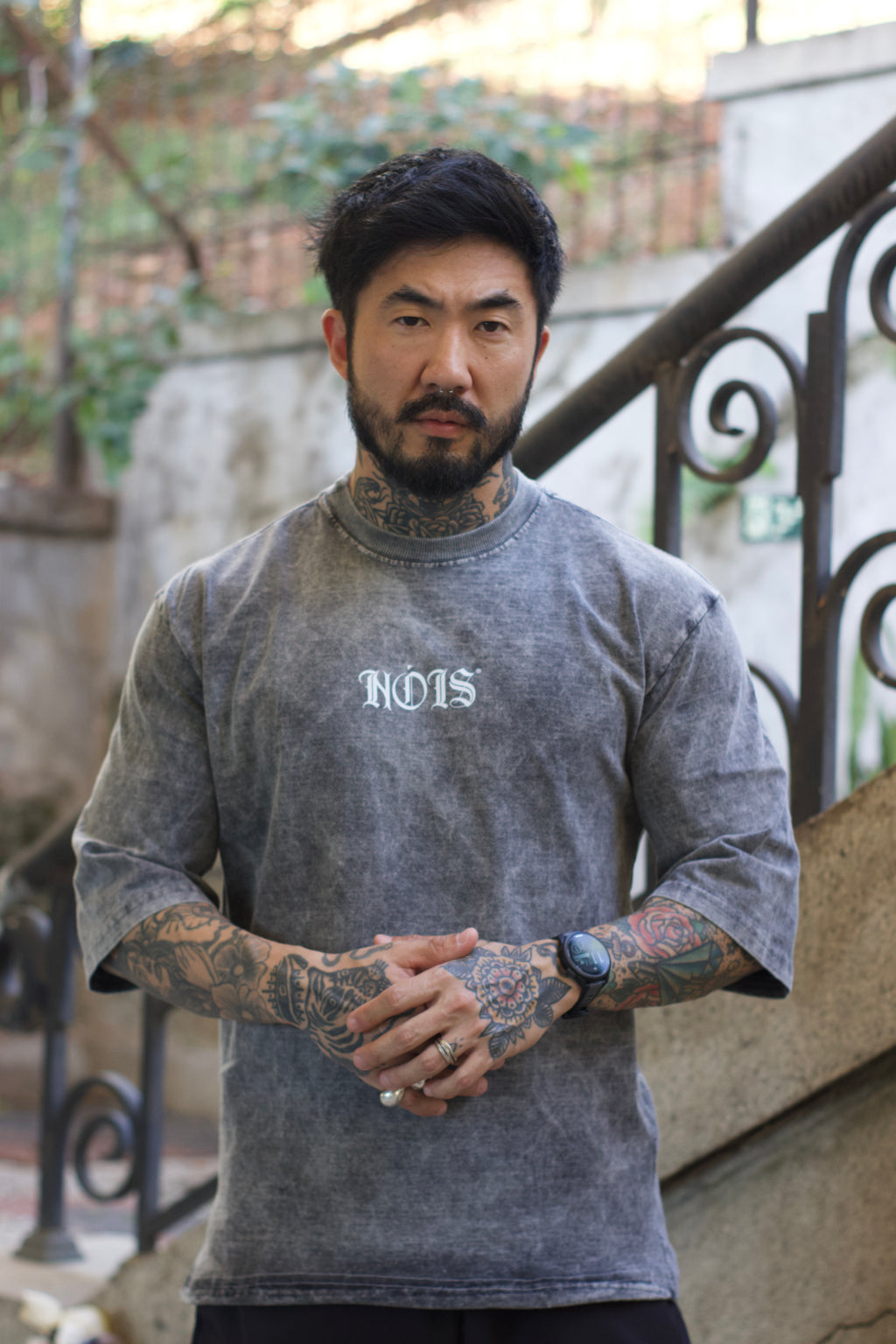 Camiseta Oversized - Gray