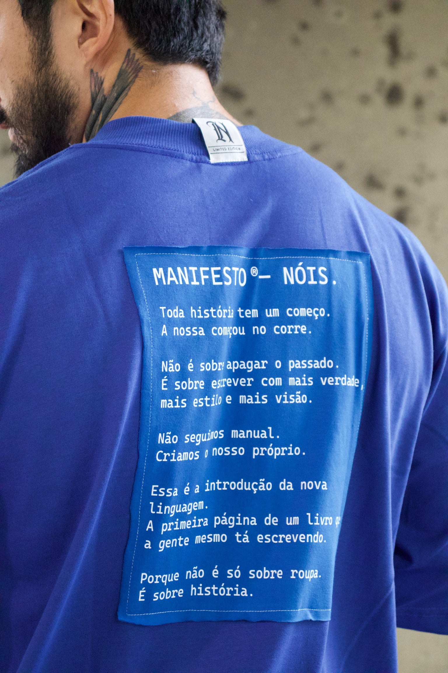Camiseta Oversized - Manifesto I