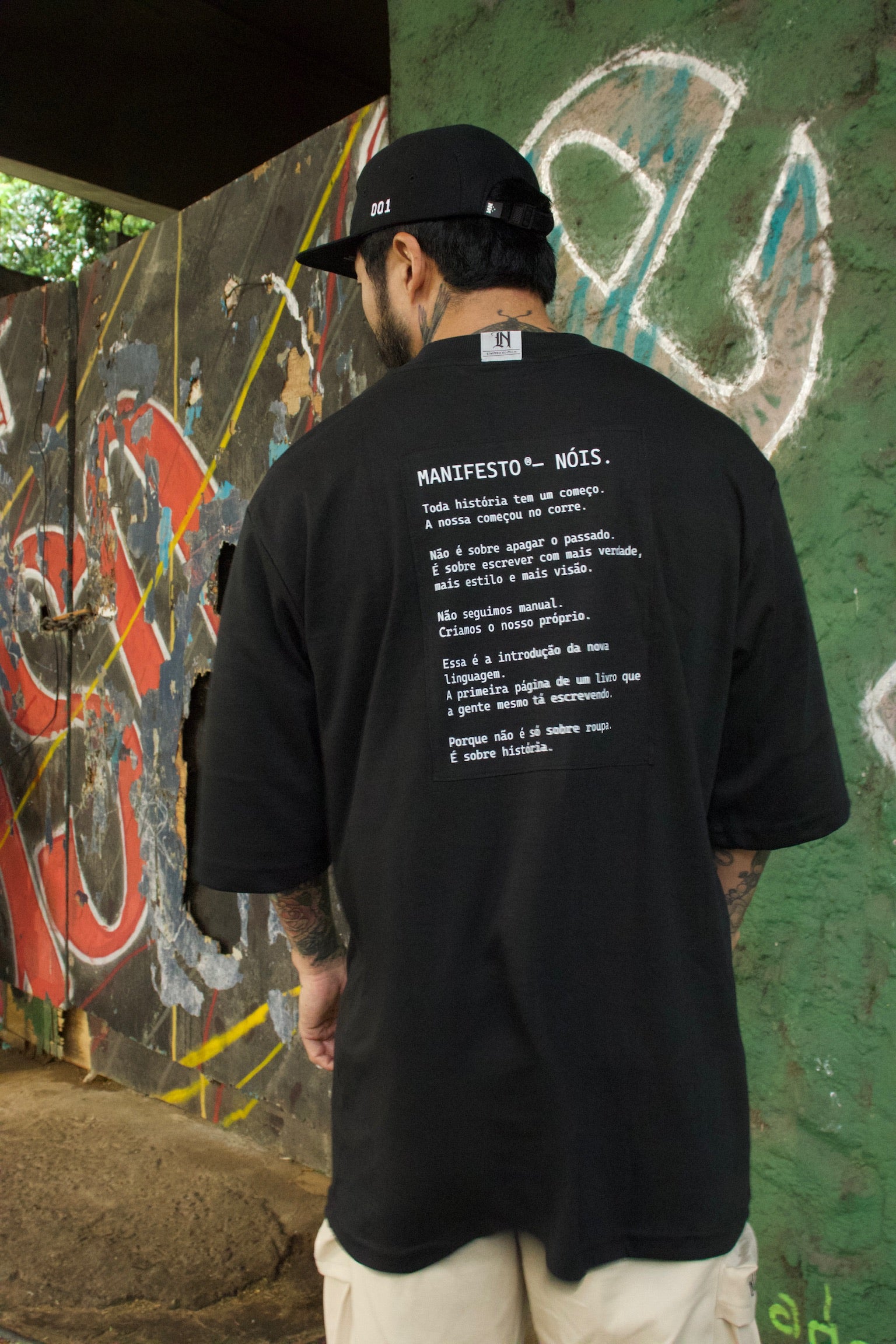 Camiseta Oversized - Manifesto I