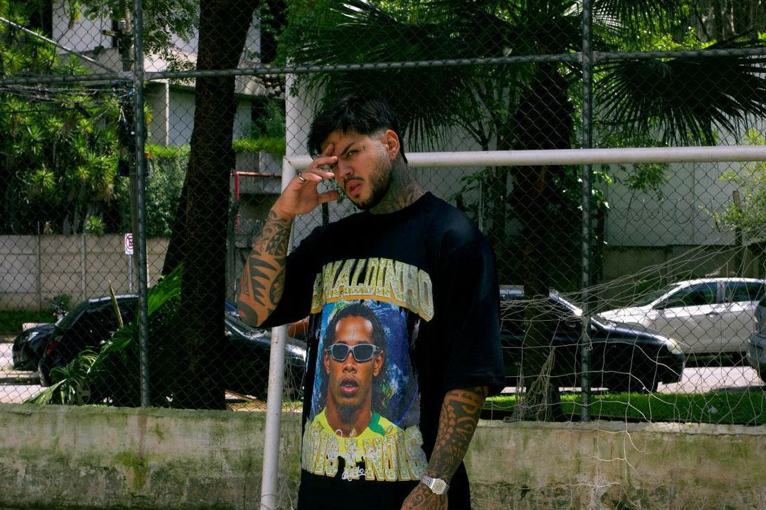 Camiseta Oversized Ronaldinho